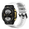 Strap-it Strap-it Amazfit T-Rex 2 Silicone Strap (White) Strap-it Strap-it Amazfit T-Rex 2 Silicone Strap (White)