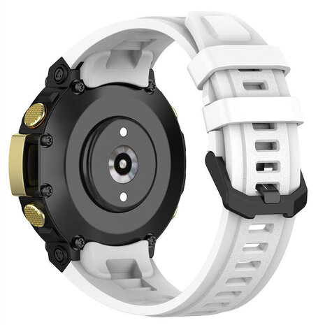 Strap-it Strap-it Amazfit T-Rex 2 Silicone Strap (White)