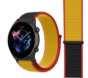 Strap-it Amazfit GTR 3 Nylon Strap (Belgium) Strap-it Amazfit GTR 3 Nylon Strap (Belgium)