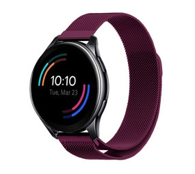 Strap-it OnePlus Watch Milanese Strap (Purple) Strap-it OnePlus Watch Milanese Strap (Purple)
