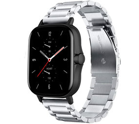 Strap-it Amazfit GTS 2 Titanium Strap (Silver) Strap-it Amazfit GTS 2 Titanium Strap (Silver)