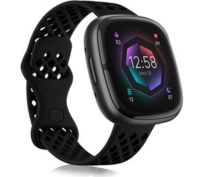 Strap-it Fitbit Sense 2 Breathable Strap (Black) Strap-it Fitbit Sense 2 Breathable Strap (Black)