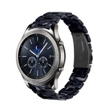 Strap-it Samsung Gear S3 Resin Strap (Black/White) Strap-it Samsung Gear S3 Resin Strap (Black/White)