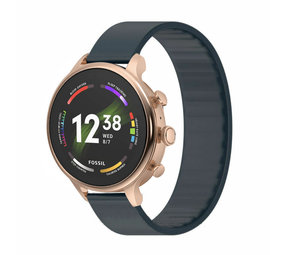 Strap-it Fossil Gen 6 42mm Elastic Strap (Dark Blue) Strap-it Fossil Gen 6 42mm Elastic Strap (Dark Blue)
