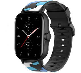 Strap-it Amazfit GTS 2 Camo Strap (Blue) Strap-it Amazfit GTS 2 Camo Strap (Blue)