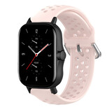 Strap-it Amazfit GTS 2 Breathable Strap (Pink) Strap-it Amazfit GTS 2 Breathable Strap (Pink)