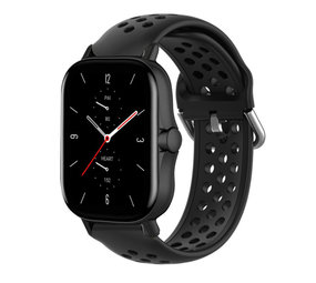 Strap-it Amazfit GTS 2 Breathable Strap (Black) Strap-it Amazfit GTS 2 Breathable Strap (Black)