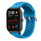 Strap-it Xiaomi Amazfit GTS Breathable Strap (Light Blue)