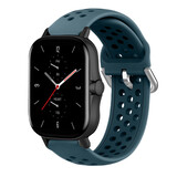 Strap-it Amazfit GTS 2 Breathable Strap (Rock Green) Strap-it Amazfit GTS 2 Breathable Strap (Rock Green)