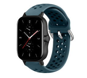 Strap-it Amazfit GTS 2 Breathable Strap (Rock Green) Strap-it Amazfit GTS 2 Breathable Strap (Rock Green)