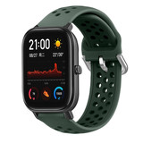Strap-it Xiaomi Amazfit GTS Breathable Strap (Army Green) Strap-it Xiaomi Amazfit GTS Breathable Strap (Army Green)
