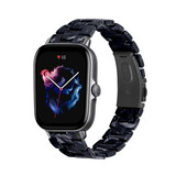 Strap-it Amazfit GTS 3 Resin Strap (Black/White) Strap-it Amazfit GTS 3 Resin Strap (Black/White)
