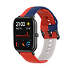 Strap-it Strap-it Xiaomi Amazfit GTS Silicone Strap Triple (Red-White-Blue) Strap-it Strap-it Xiaomi Amazfit GTS Silicone Strap Triple (Red-White-Blue)