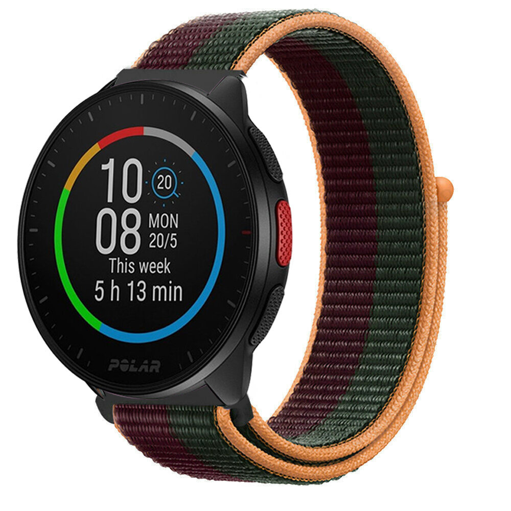 Strap-it Strap-it Polar Pacer Nylon Strap (Cherry) Strap-it Strap-it Polar Pacer Nylon Strap (Cherry)