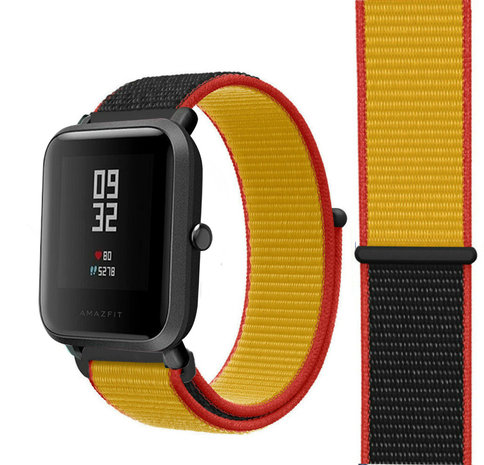 Strap-it Strap-it Xiaomi Amazfit Bip Nylon Strap (Belgium) Strap-it Strap-it Xiaomi Amazfit Bip Nylon Strap (Belgium)