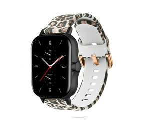 Strap-it Lucky Leopard Amazfit GTS 2 Strap Strap-it Lucky Leopard Amazfit GTS 2 Strap