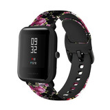 Strap-it Pink Flower Xiaomi Amazfit Bip Strap Strap-it Pink Flower Xiaomi Amazfit Bip Strap