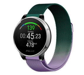 Strap-it Polar Grit X Milanese Strap (Purple/Green) Strap-it Polar Grit X Milanese Strap (Purple/Green)