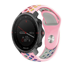 Strap-it Polar Grit X Pro Sport Strap (Pink/Multicoloured) Strap-it Polar Grit X Pro Sport Strap (Pink/Multicoloured)