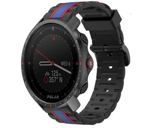 Strap-it Polar Grit X Pro Special Edition Strap (Black/Blue) Strap-it Polar Grit X Pro Special Edition Strap (Black/Blue)