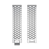 Strap-it Strap-it Huawei Watch GT Runner Steel Strap Hexagons (Silver) Strap-it Strap-it Huawei Watch GT Runner Steel Strap Hexagons (Silver)
