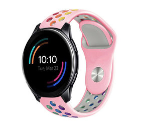 Strap-it OnePlus Watch Sport Strap (Pink/Multicoloured) Strap-it OnePlus Watch Sport Strap (Pink/Multicoloured)