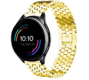 Strap-it OnePlus Watch Steel Strap Hexagons (Gold) Strap-it OnePlus Watch Steel Strap Hexagons (Gold)
