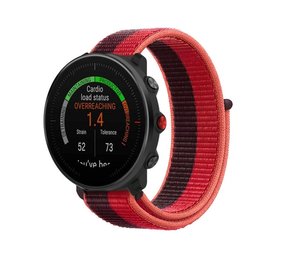 Strap-it Polar Vantage M Nylon Strap (Cherry Red) Strap-it Polar Vantage M Nylon Strap (Cherry Red)
