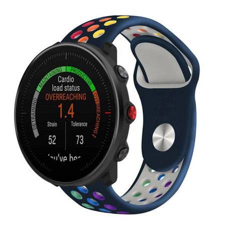 Strap-it Strap-it Polar Vantage M Sport Strap (Dark Blue/Multicoloured) Strap-it Strap-it Polar Vantage M Sport Strap (Dark Blue/Multicoloured)