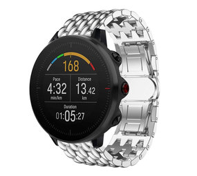 Strap-it Polar Vantage M Steel Strap Dragon (Silver) Strap-it Polar Vantage M Steel Strap Dragon (Silver)