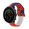 Strap-it Strap-it Polar Vantage M Silicone Strap Triple (Red-White-Blue) Strap-it Strap-it Polar Vantage M Silicone Strap Triple (Red-White-Blue)