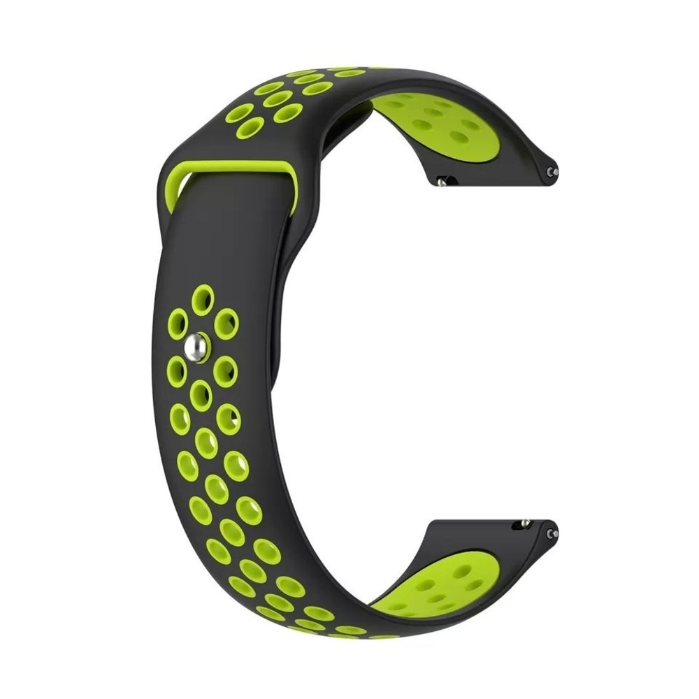 Strap-it Strap-it Fossil Gen 5e 44mm Sport Strap (Black/Green) Strap-it Strap-it Fossil Gen 5e 44mm Sport Strap (Black/Green)