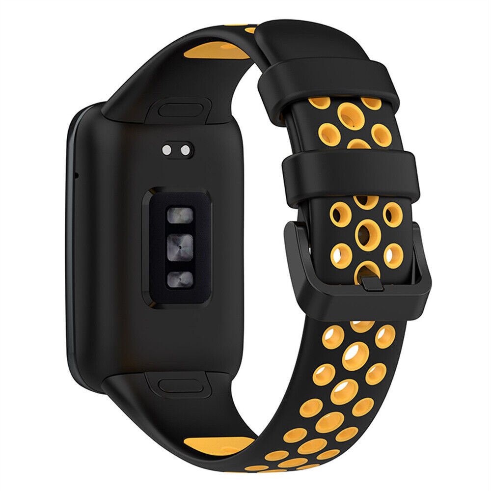 Strap-it Strap-it Xiaomi Smart Band 7 Pro Sport Strap (Black/Yellow) Strap-it Strap-it Xiaomi Smart Band 7 Pro Sport Strap (Black/Yellow)