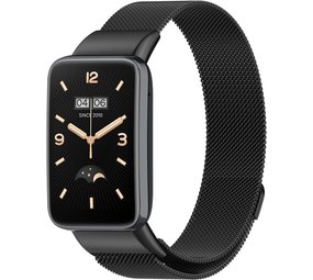 Strap-it Xiaomi Smart Band 7 Pro Milanese Strap (Black) Strap-it Xiaomi Smart Band 7 Pro Milanese Strap (Black)