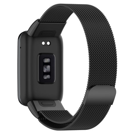 Strap-it Strap-it Xiaomi Smart Band 7 Pro Milanese Strap (Black) Strap-it Strap-it Xiaomi Smart Band 7 Pro Milanese Strap (Black)