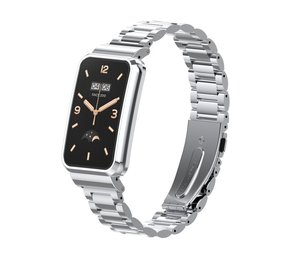 Strap-it Xiaomi Smart Band 7 Pro Steel Strap (Silver) Strap-it Xiaomi Smart Band 7 Pro Steel Strap (Silver)