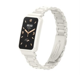 Strap-it Xiaomi Smart Band 7 Pro Steel Strap (White) Strap-it Xiaomi Smart Band 7 Pro Steel Strap (White)