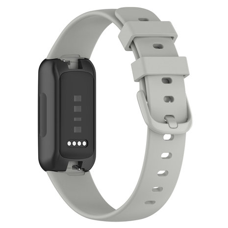 Strap-it Strap-it Fitbit Inspire 3 Silicone Strap (Grey)