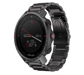 Strap-it Polar Grit X Pro Titanium Strap (Black) Strap-it Polar Grit X Pro Titanium Strap (Black)