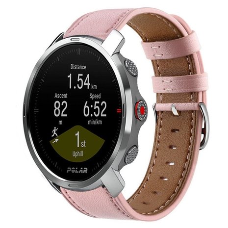 Strap-it Strap-it Polar Grit X Leather Strap (Pink) Strap-it Strap-it Polar Grit X Leather Strap (Pink)