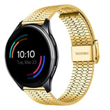 Strap-it OnePlus Watch Fine Steel Strap (Gold) Strap-it OnePlus Watch Fine Steel Strap (Gold)