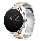 Strap-it Strap-it Polar Grit X Steel Strap (Silver/Rose Gold)