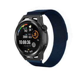 Strap-it Huawei Watch GT Runner Milanese Strap (Blue) Strap-it Huawei Watch GT Runner Milanese Strap (Blue)