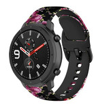 Strap-it Pink Flower Xiaomi Amazfit GTR Strap (42mm only) Strap-it Pink Flower Xiaomi Amazfit GTR Strap (42mm only)