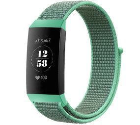 Strap-it Fitbit Charge 3 Nylon Strap (Mint) Strap-it Fitbit Charge 3 Nylon Strap (Mint)