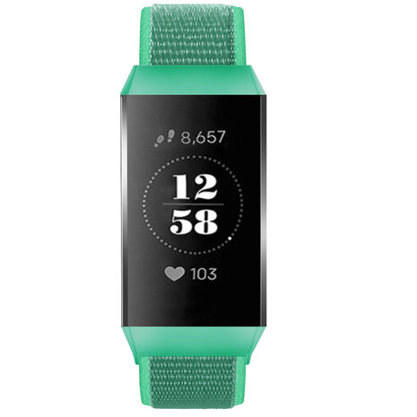 Strap-it Strap-it Fitbit Charge 3 Nylon Strap (Mint) Strap-it Strap-it Fitbit Charge 3 Nylon Strap (Mint)