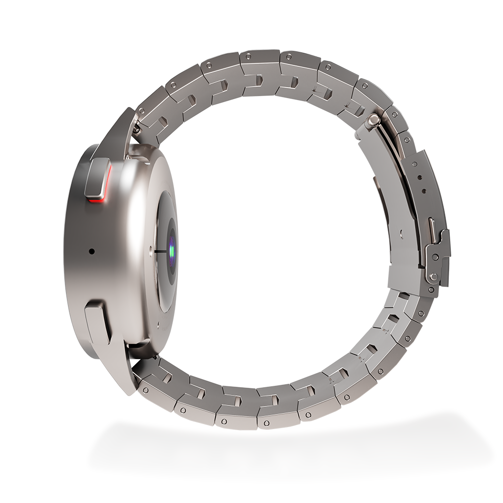 Strap-it Strap-it Samsung Galaxy Watch 46mm Titanium Link Strap (Silver) Strap-it Strap-it Samsung Galaxy Watch 46mm Titanium Link Strap (Silver)