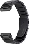 Strap-it Strap-it Fossil Gen 5e 42mm Titanium Strap (Black)