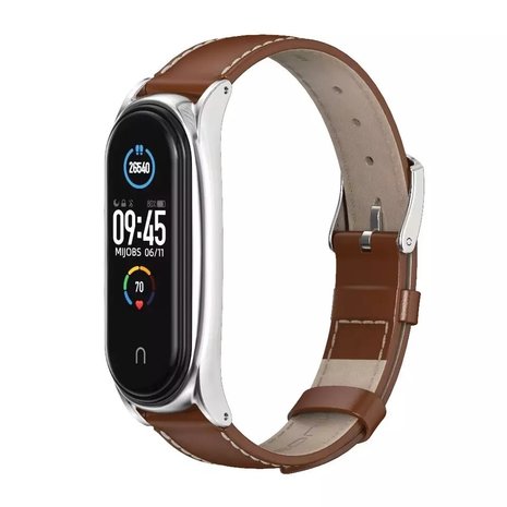 Mi band leather best sale strap