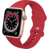 Strap-it Apple Watch Silicone Strap Classic (Red)